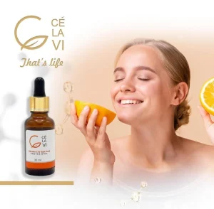 سرم ویتامین سی و کوجیک اسید سلاوی 